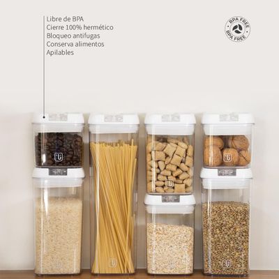Imagen 2 del producto Set de 7 Contenedores Herméticos Plástico Simplit