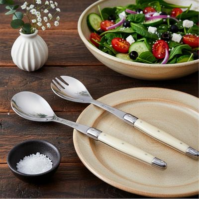 Imagen 2 del producto Set de Cucharas Ensalada Versalle Acero Inoxidable Simplit