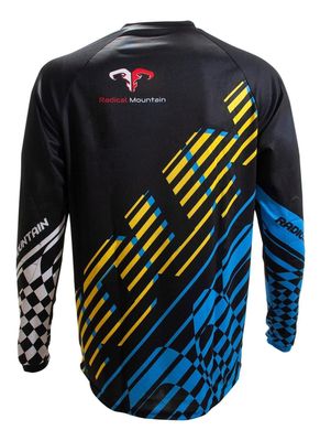 Imagen 2 del producto Jersey Mtb Radical Mountain Negro/azul M Radical Mountain