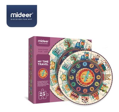 Imagen 2 del producto Puzzle Redondo Mi Viaje En El Tiempo 25Pcs MiDeer