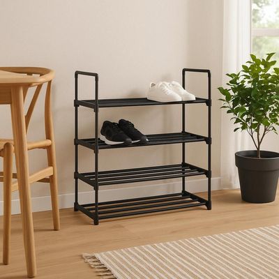 Imagen 2 del producto Porta Zapatos Organizador de 4 Niveles Metal y Plástico DAY