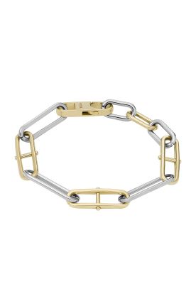 Pulsera Fossil JF04349998 Bicolor Mujer