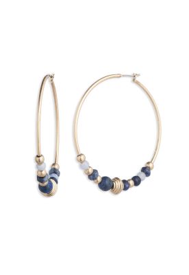 Argollas Ralph Lauren Azul Mujer