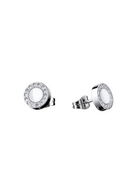 Aros Bering Blanco Mujer