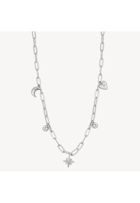 Collar Brosway BAH43 Plateado Mujer