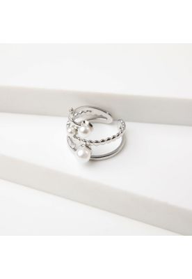 Imagen 2 del producto Anillo  19v69 Plateado Mujer STR166