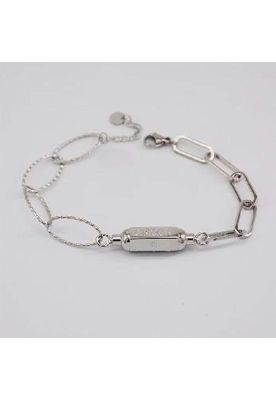 Pulsera  19v69 Plateado Mujer STB341