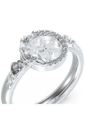 Imagen 2 del producto Anillo Guess JUBR05042JWRH54 Plateado