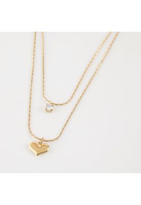 Collar 19V69 Italia Dorado STNE060