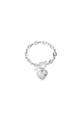 Imagen 1 del producto Pulsera Guess Plateada JUBB04496JWRHS