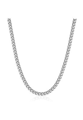 Collar Brosway Plateado Hombre BIK93