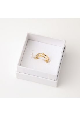 Anillo 19v69 Dorado Mujer STR223