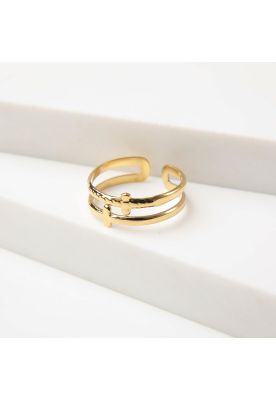 Imagen 2 del producto Anillo  19v69 Dorado Mujer STR223