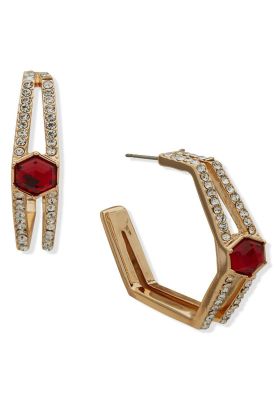 Aros Anne Klein Rojo Mujer 01G00735