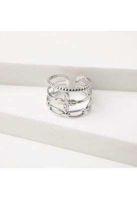 Anillo 19v69 Dorado Mujer STR446