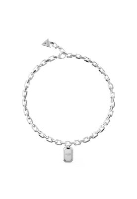 Collar Guess Plateado Mujer JUBN04260JWRHT-U