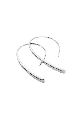 Aros Fossil  JF01702040 Plateado Mujer