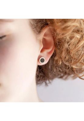 Imagen 2 del producto Aros Jason Hyde Negro Mujer