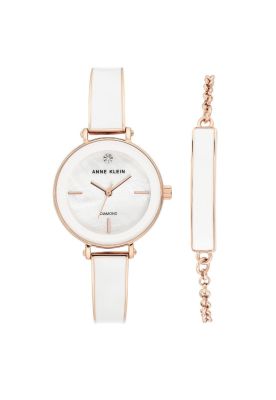 Reloj Blanco Anne Klein Mujer AK/3620WTST