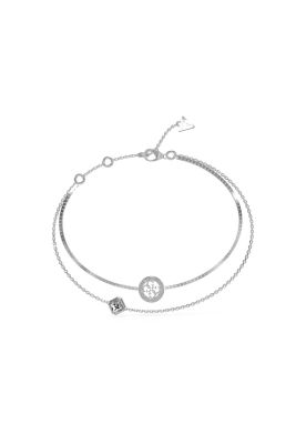 Pulsera Guess Plateada JUBB04160JWRHS