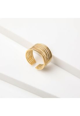 Imagen 2 del producto Anillo  19v69 Dorado Mujer STR340