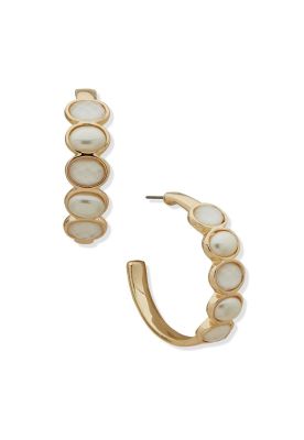 Imagen 2 del producto Aros tipo Argollas Anne Klein Dorado Mujer