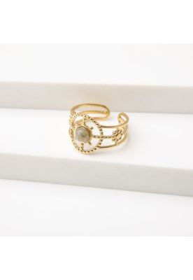 Imagen 2 del producto Anillo  19v69 Dorado Mujer STR115