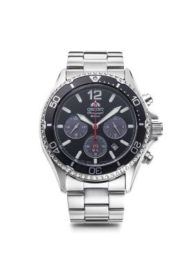 Reloj  Análogo  Hombre Orient Plateado RA-TX0202B