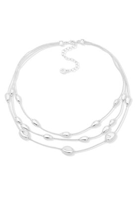 Collar Anne Klein Plateado 01N00423