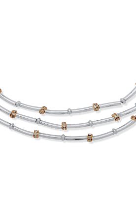 Imagen 2 del producto Collar Doble Anne Klein Plateado Mujer