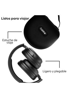Imagen 2 del producto Audífonos Cubitt CTANC-1 Unisex Negro