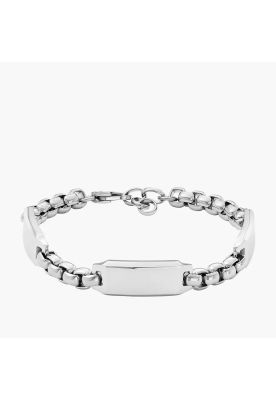 Pulsera Fossil Plateado Hombre JF04400040