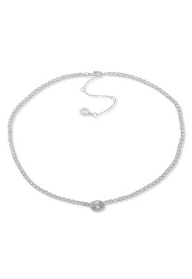 Collar Anne Klein Plateado Mujer
