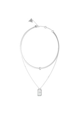 Imagen 1 del producto Collar Doble Guess Plateado Mujer JUBN04257JWRHT-U