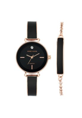 Reloj Negro Anne Klein Mujer AK/3620BKST