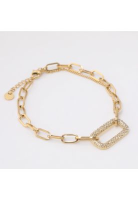 Pulsera  19v69 Dorado Mujer STB030