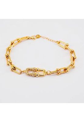 Pulsera  19v69 Dorado Mujer STB031