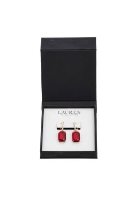 Imagen 2 del producto Aros Lauren Ralph Lauren Dorados Rojo 14G00908