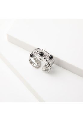 Anillo  19v69 Plateado Mujer STR084