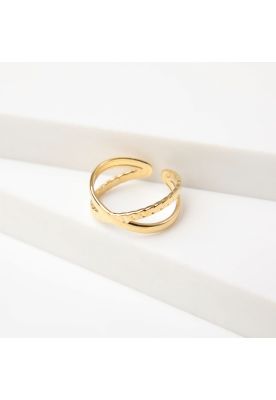 Imagen 1 del producto Anillo  19v69 Dorado Mujer STR334