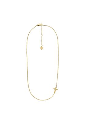 Collar Fossil JF04748710 Dorado Mujer