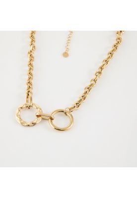 Collar 19V69 Italia Dorado Mujer