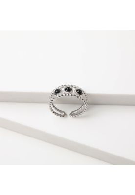 Anillo  19v69 Plateado Mujer STR124