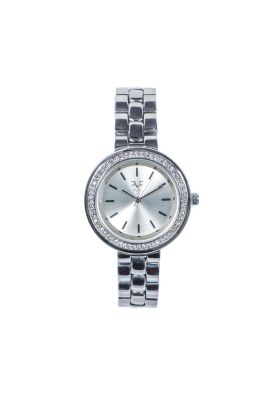 Reloj y Aros19v69 Italia V1969-1000-60 Plateado