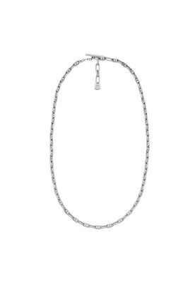 Collar Fossil  JA7243040 Plateado Mujer