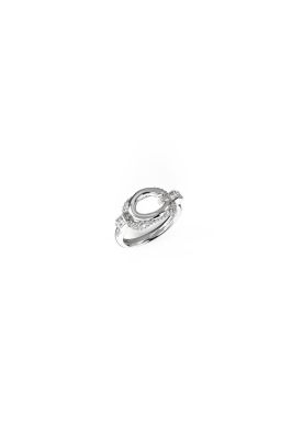 Imagen 1 del producto Anillo Guess Plateado JUBR04513JWRH52