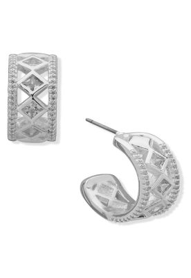 Aros Anne Klein Plateado Mujer 01G00682