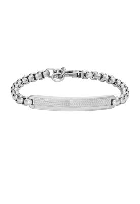 Pulsera Fossil JF04767040 Plateado Hombre