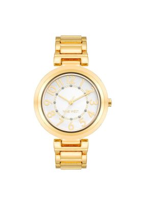 Reloj Dorado Nine West Mujer NW/1892SVGB