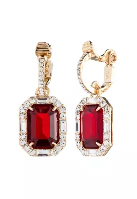 Aros Lauren Ralph Lauren Dorados Rojo 14C00076